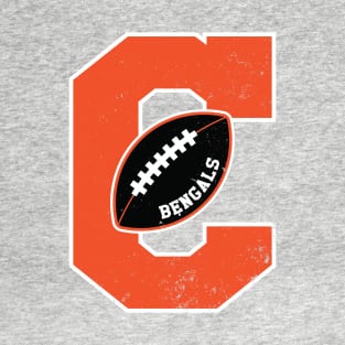 Big Bold Cincinnati Bengals Monogram T-Shirt